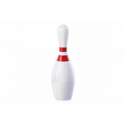 Icons Bowling Moulin A Herbes D7,3xh23,5 Cm Blanc-rouge - Hetre 