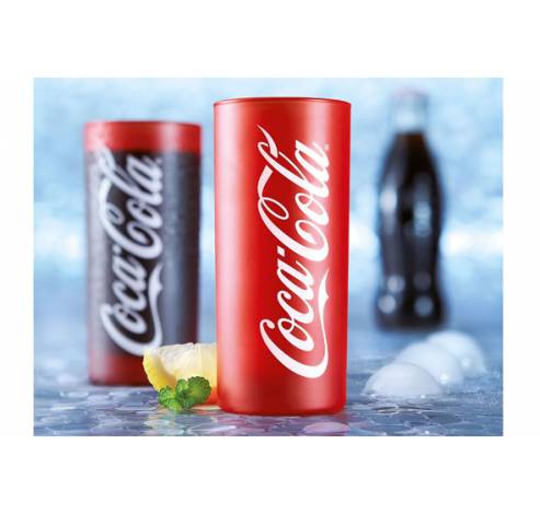 Verre Coca-Cola Mirror 37cl rouge - Luminarc