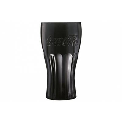 Coca Cola Glas 37cl  Zwart   Luminarc