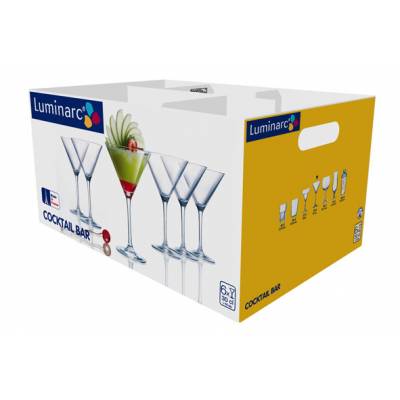 Cocktail Bar Martini Glas Op Voet 30cl   Luminarc