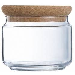 Luminarc Pure Jar Voorraadpot Kurk Deksel O,50 L Durable