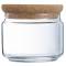 Pure Jar Voorraadpot Kurk Deksel O,50 L Durable 