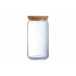 Pure Jar Voorraadpot Kurk Deksel 1,50l Durable 