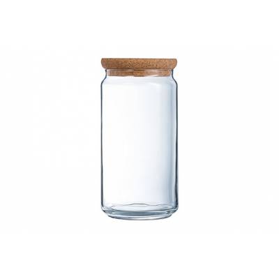 Pure Jar Voorraadpot Kurk Deksel 1,50l Durable  Luminarc