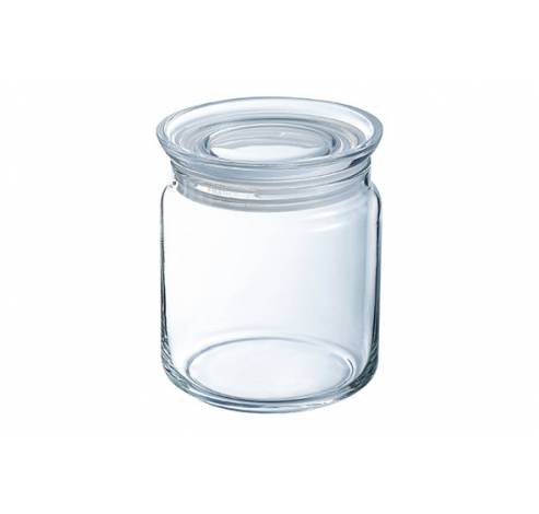 Pure Jar Voorraadpot Transparant 0l75 Ro Nd  Luminarc