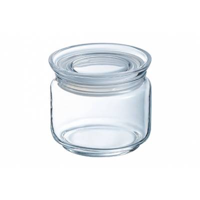 Pure Jar Voorraadpot Transparant 50cl Ro Nd  Luminarc