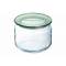 Pure Jar Voorraadpot 50cl Groen Deksel D10,5xh8,4cm 