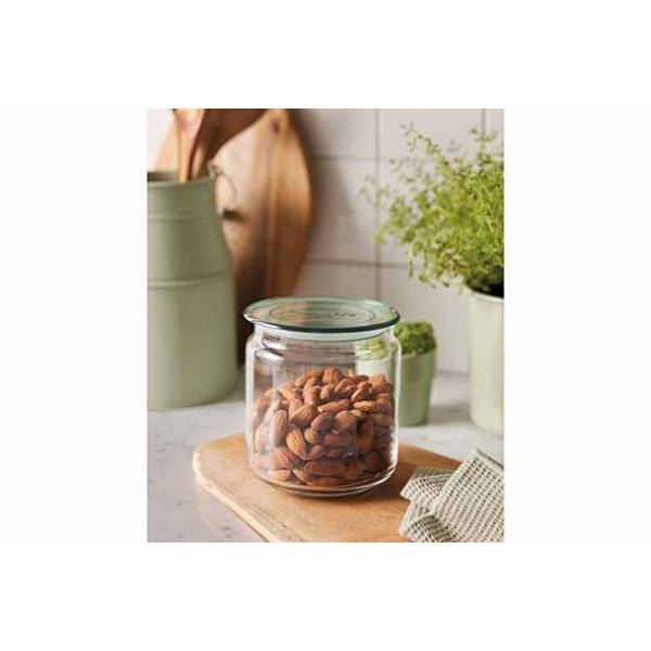 Pure Jar Voorraadpot 75cl Groen Deksel D10,5xh14,8cm 