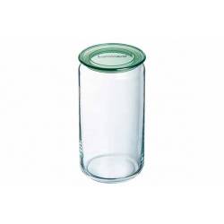 Pure Jar Voorraadpot 1,5l Groen Deksel D10,5xh20,6cm 