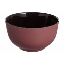 Vicky Bowl Zwart-terracotta D14,5xh7,9cm  