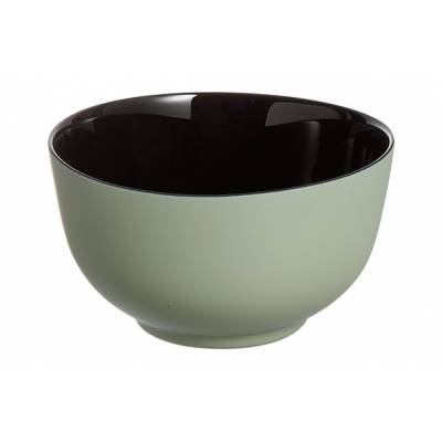 Vicky Bowl Zwart-groen D14,5xh7,9cm   Luminarc