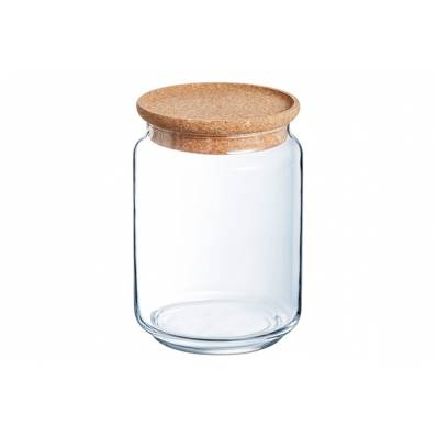 Pure Jar Pot Couvercle Liege  2l Durable 