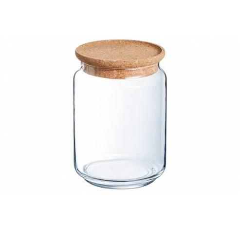 Pure Jar Voorraadpot Kurk Deksel 2l Durable  Luminarc