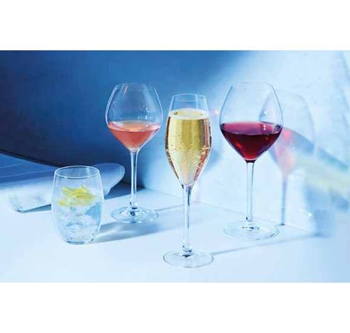 Grand Chais Champagneglas 24cl Set4 D6,9xh23,5cm  Luminarc