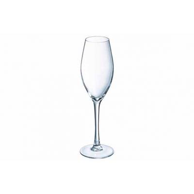 Grand Chais Verre Champagne 24cl Set4 D6,9xh23,5cm  Luminarc