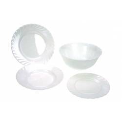 Luminarc Trianon Set De Table Set19 6 X 24cm - 6 X 22cm - 6 X 19cm - Coup 2 