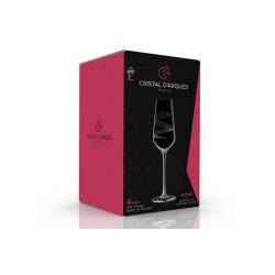 Cristal d'Arques Intense Champagneglas Set 4  