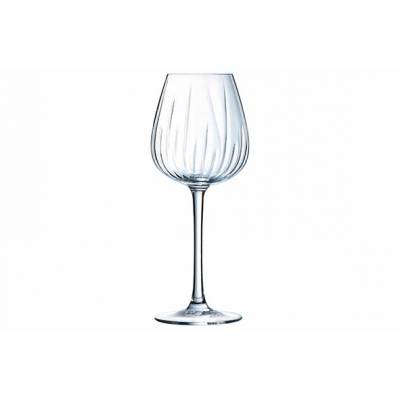 Swirly Wijnglas 35cl Set4   Cristal d'Arques
