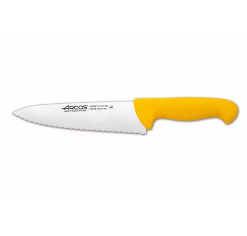 2900 SERIE GEEL CHEFMES 20CM SERRATED  Arcos