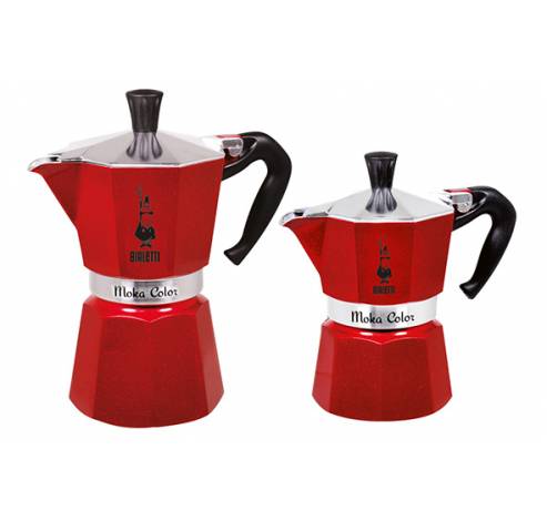 MOKA COLOR RED EMOTION 3T  Bialetti