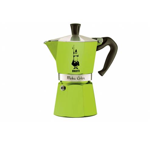 MOKA EXPRESS GROEN  6T  Bialetti