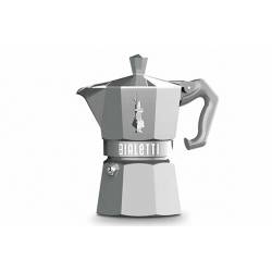 Moka Exclusive Koffiemaker Zilver 3t  