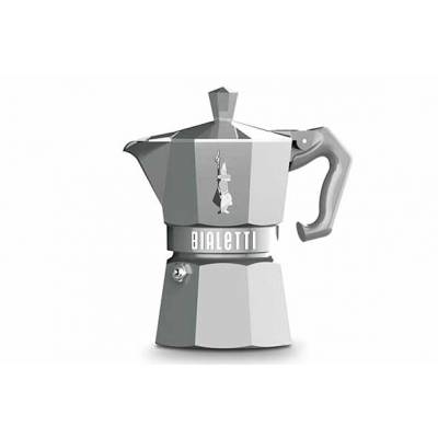 Moka Exclusive Cafetiere Argent 3t   Bialetti