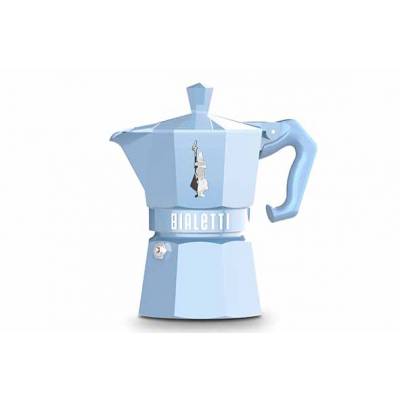 Moka Exclusive Koffiemaker Blauw 3t   Bialetti