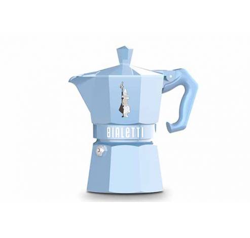 Moka Exclusive Koffiemaker Blauw 3t   Bialetti