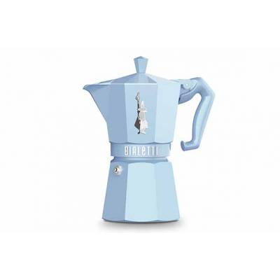 Moka Exclusive Koffiemaker Blauw 6t   Bialetti