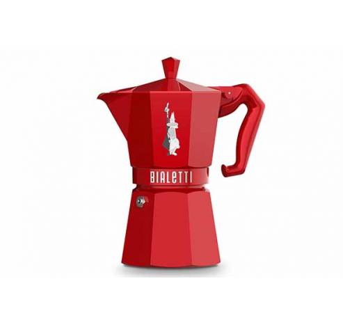 Moka Exclusive Cafetiere Rouge 6t   Bialetti