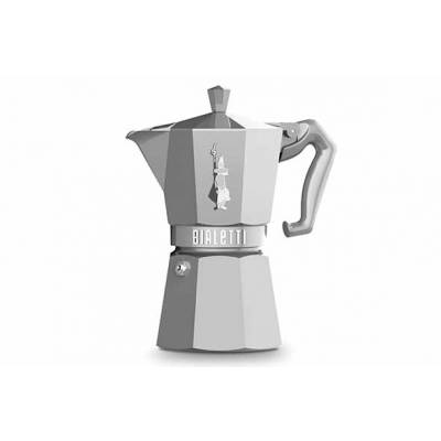 Moka Exclusive Cafetiere Argent 6t   Bialetti