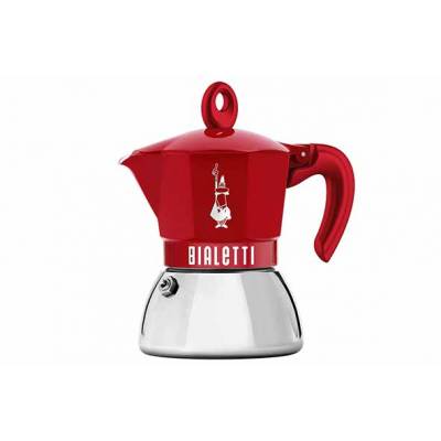 Moka Induction Exclusive Cafetiere 4t Rouge  Bialetti