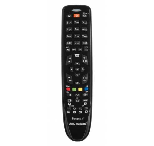 Gumbody personal 4 (Philips) universele afstandsbediening Philips tv ready  Meliconi