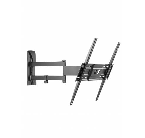Slimstyle 400 SDR muurbeugel wendbaar dubbele arm voor 40-80 inch tv zwart  Meliconi