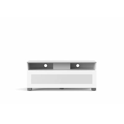 Mobile tv 12040H tv stand 120x40cm glas wit  Meliconi