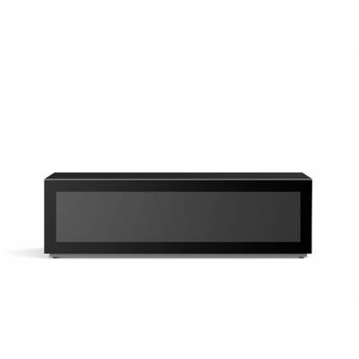 Mobile tv 16050F tv stand 160x40cm glas zwart  Meliconi