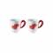 Love Mug Set / 2 Rood 