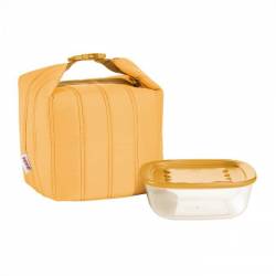 Handy Bio Thermische tas met lunchbox Klein Mango geel 