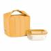 Handy Bio Thermische tas met lunchbox Klein Mango geel 