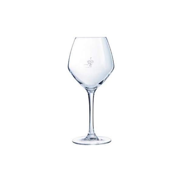 Cabernet Young Wines Wijnglas 35cl Set6 Maatstreep Druifje Op 12,5cl En 15,5 Cl 