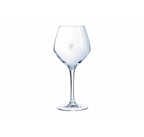 Cabernet Young Wines Wijnglas 35cl Set6 Maatstreep Druifje Op 12,5cl En 15,5 Cl  Chef & Sommelier