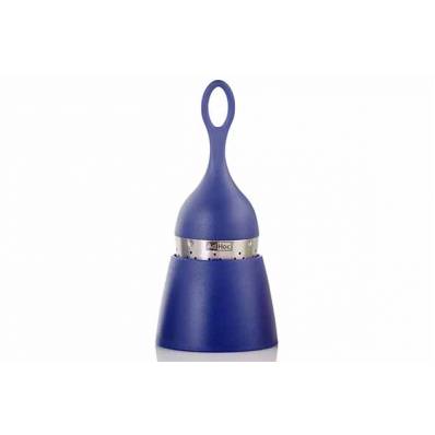 Floatea Thee-ei Donkerblauw Met Houder D4xh12,5cm 