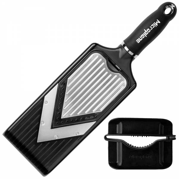 Vrasp slicer/julienne zwart traploos verstelbaar