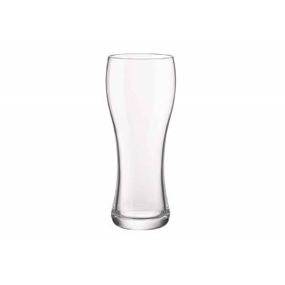 New Weize Bierglas 0,4l Set6 Tapmaat Ol3   Bormioli Rocco