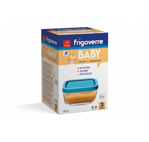 Frigoverre Baby Vershouddoos  10x7 Set 3   Bormioli Rocco