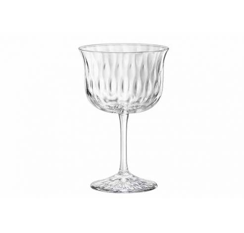 Bloom Cocktailglas Fizz 28cl Set6 D9,2xh14,4cm  Bormioli Rocco