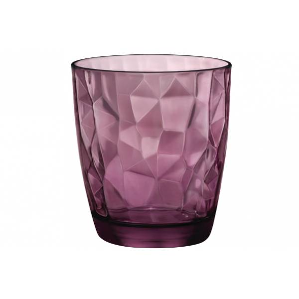 Diamond Tumbler 30cl Paars  