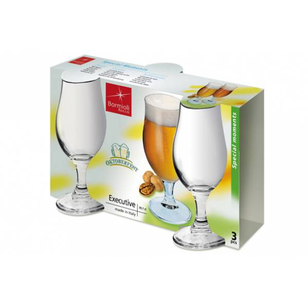 Executive Bierglas 37.5 Cl Set3  