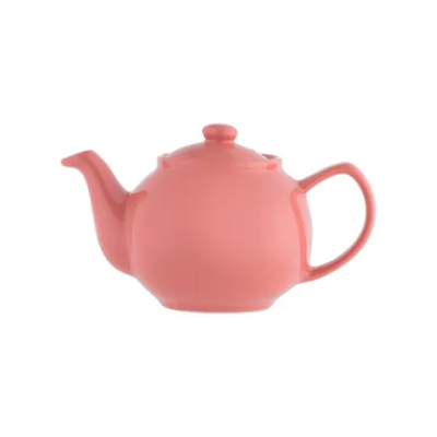 2-kops theepot glanzend flamingo roze 450ml  Price & Kensington